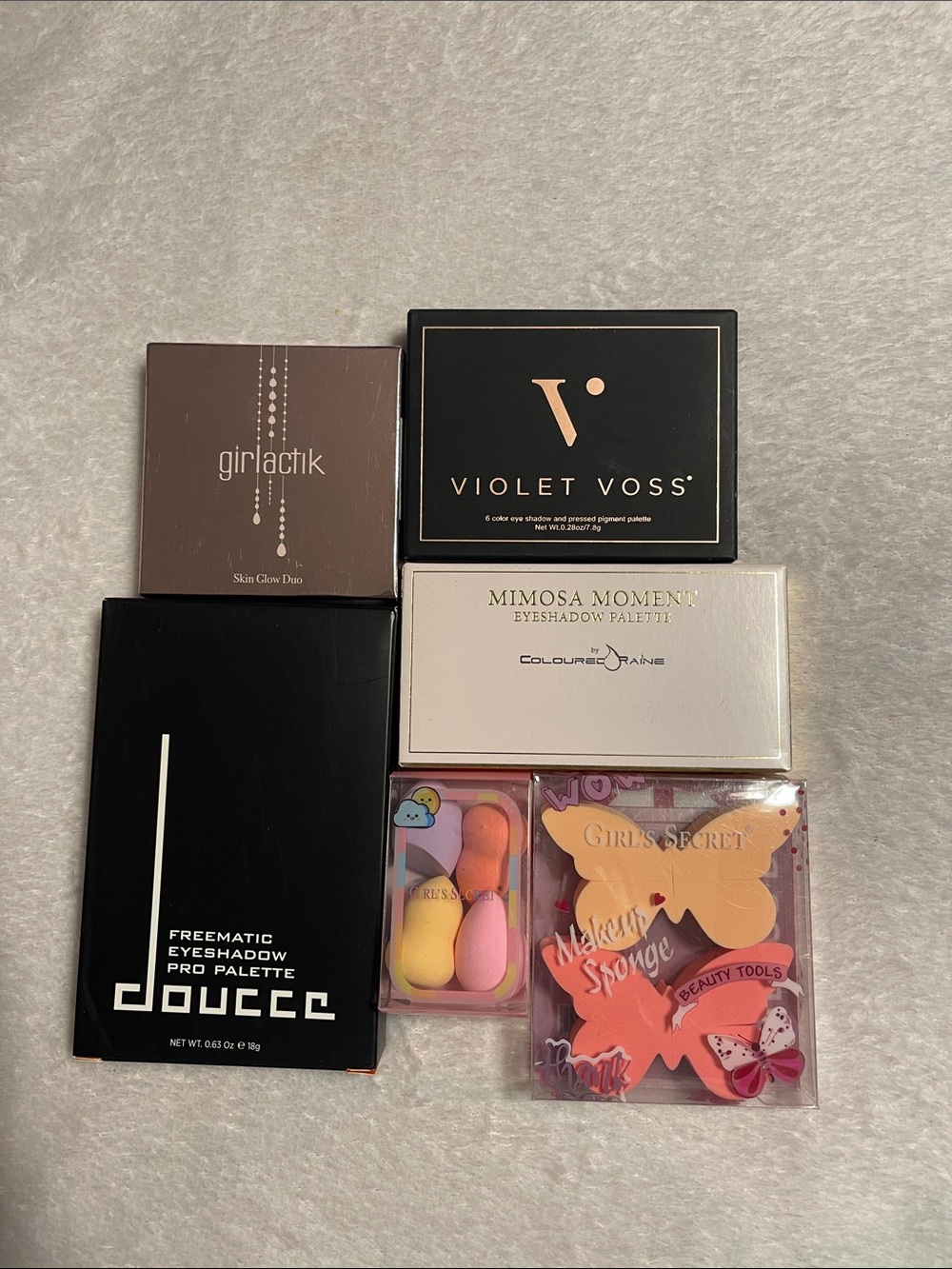 Violet Voss Mini Eyeshadow Palette Makeup Tool Lot